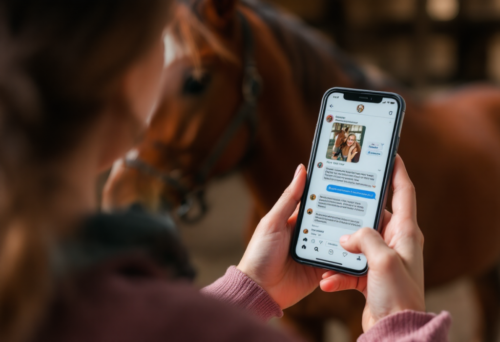 Instagram équitation